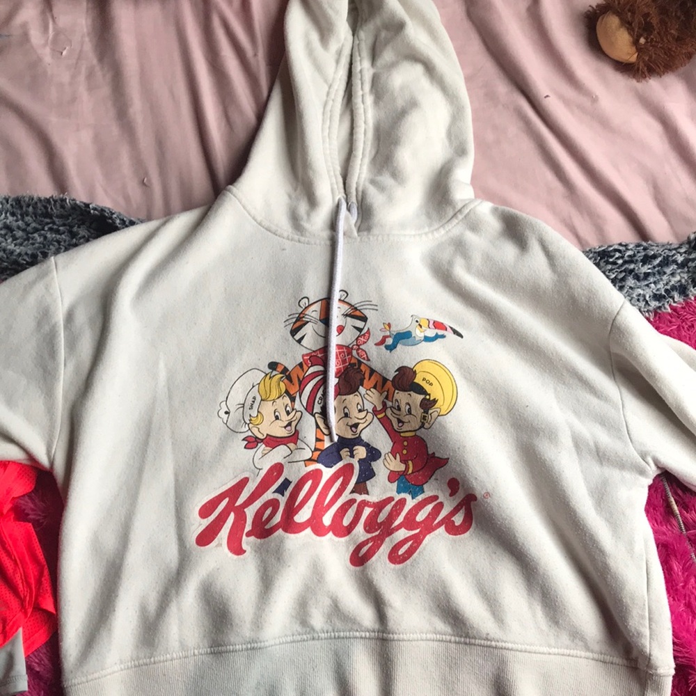 Kellogg’s cropped hoodie
